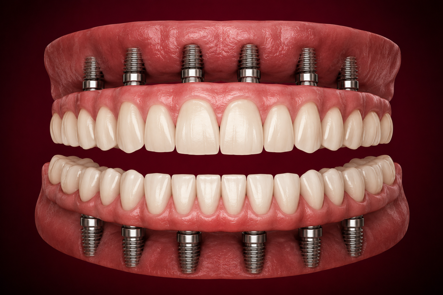 Full Mouth Implant Rehabilitation